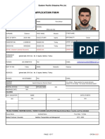Mustafa Ozdamar OFC06 - Employment Application Form