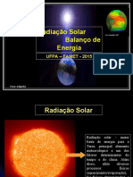 Capítulo 04 - Radiação Solar e Balanço de Energia - A