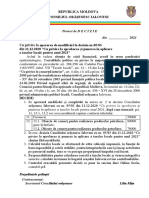 Proiect de decizie Cu privire la modificarea Deciziei nr.05/03 din 11.12.2020 ”Cu privire la aprobarea şi punerea în aplicare a taxelor locale pentru anul 2021”