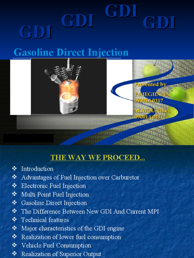 Gasoline Direct Injection | PDF | Fuel Injection | Propulsion