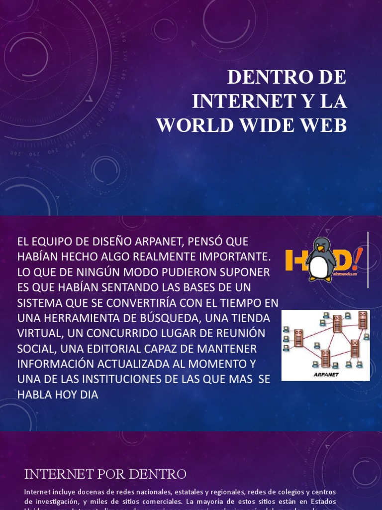 Dentro De Internet Y La World Wide Web Pdf Red Mundial Internet Y Web