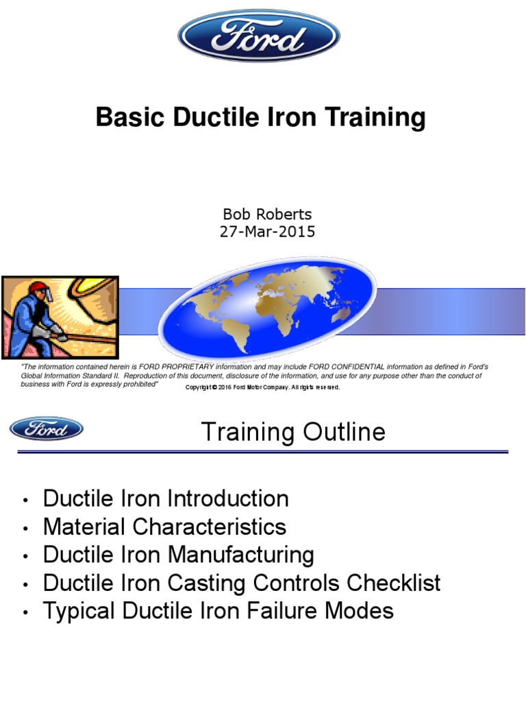Ductile Iron 101 Pdf Cast Iron Iron