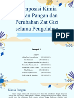 Komposisi Kimia Bahan Pangan Dan Perubahan Zat Gizi Selama Pengolahan