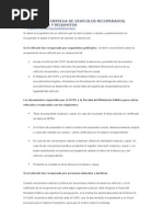 Formato Solicitud de vehiculo a Fiscalía retenido  Coche 