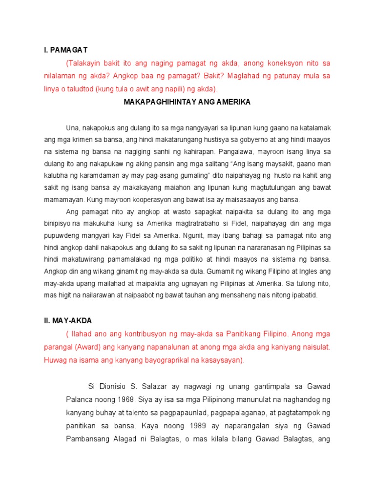 Sample-Pagsusuri | PDF