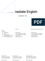 Intermediate English12