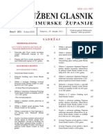 Službeni Glasnik Međimurske Županije Broj 6. Iz 2021. Godine