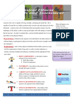 LESSON 1 - Physical Fitness Concept and Assessment