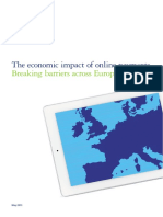 Deloitte Uk Economic Impact of Online Payments TMT