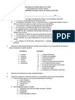 Examen Final de Medicina 3er Año Curso 2012-2013 1er Semestre ORDINARIO