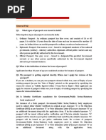 Passport Application Filling Guidelines | PDF | Passport | Identity ...