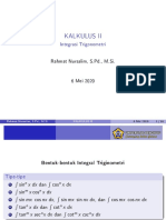 Integral Trigonometri