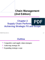 Supply Chain Management (2nd Edition) : Supply Chain Performance: Achieving Strategic Fit and Scope
