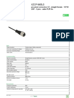 XZCP1865L5 Product Data Sheet with 5m PUR Cable