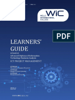 Learners - Guide - ICT Project Management