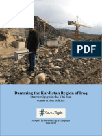 Damming The Kurdistan Region of Iraq 1