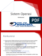 Sistem Operasi - 06 - Konkurensi