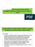 KLH 9. Adaptasi HMT Terhadap Tempat Tumbuh