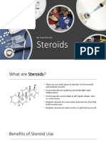 Steroids: By: Sean Kilcoyne
