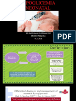 Hipoglicemia neonatal: causas, tratamiento y ejercicios de cálculo de velocidad de infusión glucosa