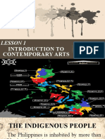 Lesson I Introduction To Contemporary PHL Arts From The Regions