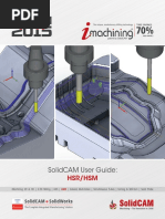 SolidCAM 2015 HSR-HSM Machining User Guide