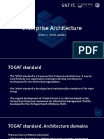 Enterprise Architecture: Lecture 2. TOGAF Standard