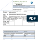 Plan Microcurricular Por Experiencias de Aprendizaje (Ei)