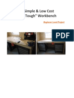 The Simple & Low Cost "Tank Tough" Workbench: Beginner Level Project