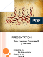 Basic Inorganic Chemistry Presentation on Electrical Properties of Materials