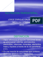 Nutricion Parenteral