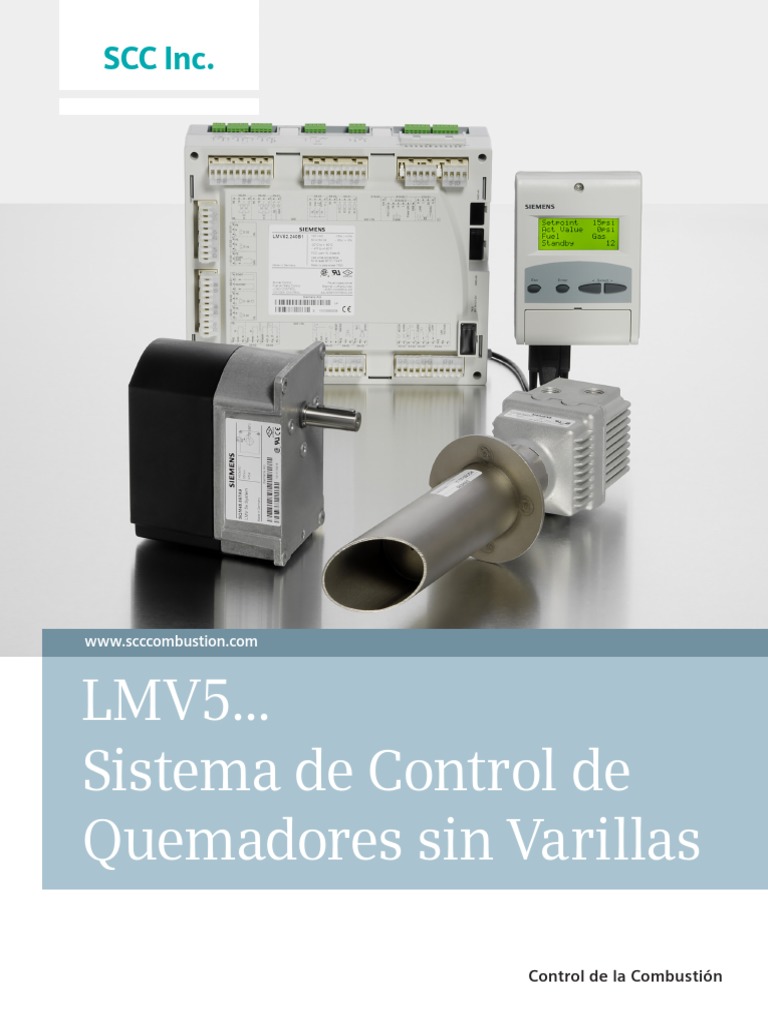 SCC LMV5 Brochure v2 SPA PDF Combustión Energía y recursos
