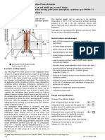 In-Line Deflagration Flame Arrester Protego FA-E-IIA1