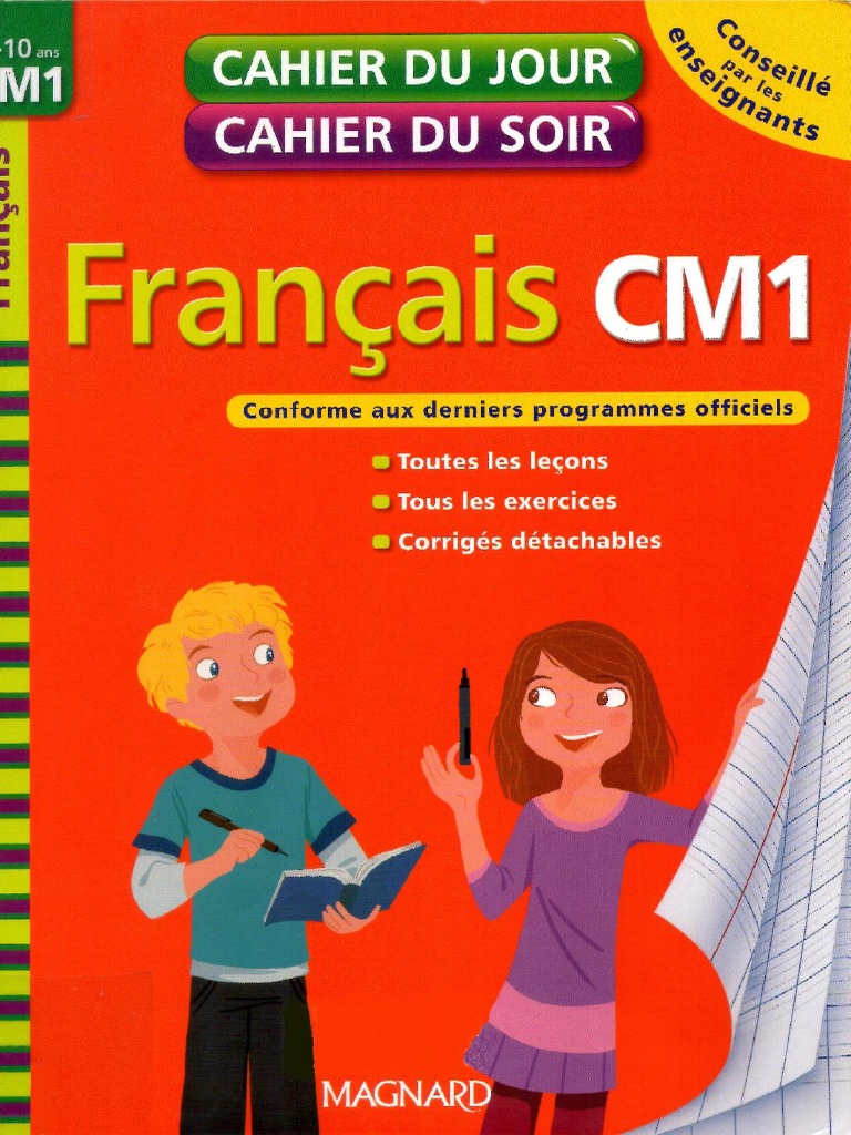 Cahier Du Jour Cahier Du Soir Pdf Cahier Du Jour Cahier Du Soir Francais Cm1 | PDF