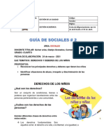 Guía de Sociales #2 - 4° - 2021