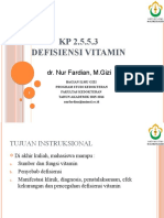 KP 2.5.5.3. Defisiensi Vitamin