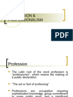 Profession & Professionalism (3)