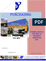 Purchasing: International Technical Trading Services FZC