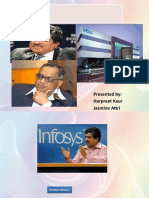 Nandan Nilekani and Narayan Murthy: Infosys: Presented By: Harpreet Kaur Jasmine Attri