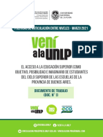 Doc. 1-Vení A La UNLP-Doc. de Trabajo - 2021