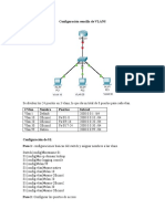 Configuración Sencilla de VLANS IPV6