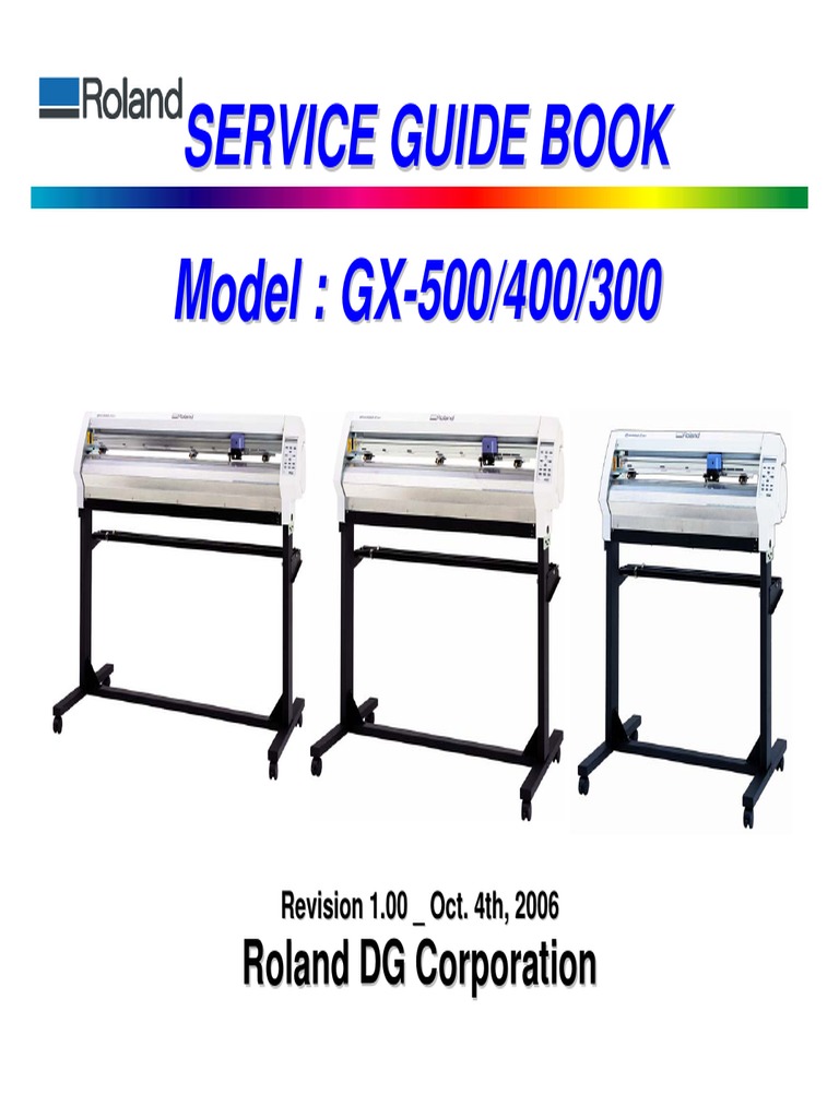 Roland GX500 Guide | PDF | Adobe Illustrator | Software