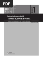 Documento Plan de Mejora 2011