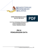 PK15 Pengurusan Data