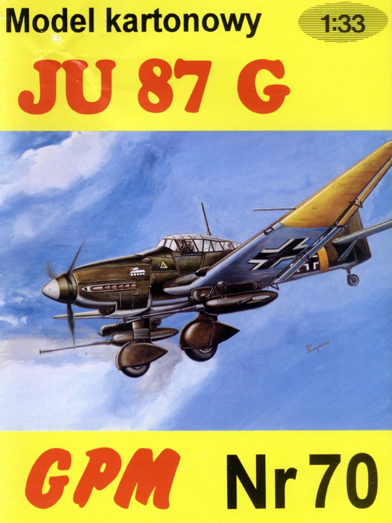 (GPM 070) - Ju 87G | PDF