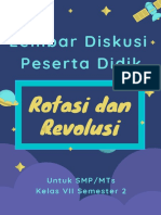 LKPD - Rotasi Dan Revolusi