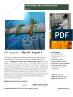 University of Pennsylvania: Summer Research in Nano-Biotechnology