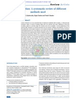 Canine Retraction a Systematic Review of Different