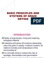 Basic Principles and Systems of Grain Drying