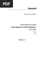 Gain Mapper For Profit Optimizer Users Guide